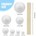 thumbnail image 4 of pdqouc DIY Solar System Model Kit, Includes 28 Polystyrene Balls and 20 Bamboo Sticks for Building Planets, Hands-On Science Project for School and Astronomy Education, 4 of 5