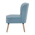 thumbnail image 2 of Sillón Hometrends Individual Azul Velvet, 2 of 4