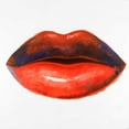 thumbnail image 2 of Atelier B Art Studio 20x20 White Modern Wood Framed Museum Art Print Titled - Red Lipstick, 2 of 4