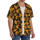 thumbnail image 2 of Fotbe fall leaf Camisa Estampada de Manga Corta para Hombre, Casual de Verano, Estilo Playero, Sin Arrugas-Medium, 2 of 5