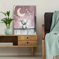 thumbnail image 5 of Cute Elephant Moon Stars Canvas Wall Art， Perfect for Bedroom， Living Room， Nursery， Kids Room， and Office Decoration, 5 of 8