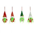 thumbnail image 4 of Decoración navideña Gnomo navideño Elfos navideños Colgantes de luz LED sin rostro, B, 4 of 4