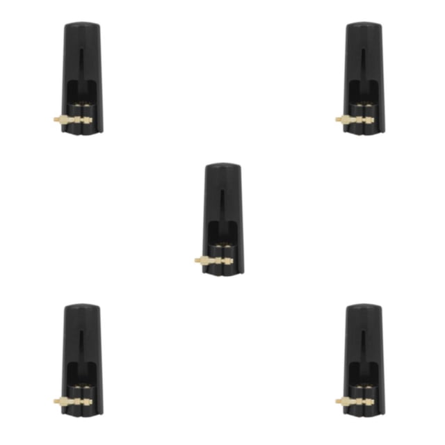 Greeniant Tapa de clarinete de ligadura de cuero profesional sin rebabas junta de Metal equipo de protección buen toque accesorios de música Type2 NO2