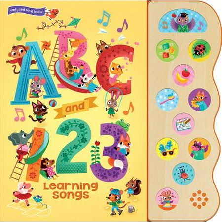 ABC and 123 Learning Songs: Deluxe Sound Book Wood Module (Board (Best Synth Sound Module)