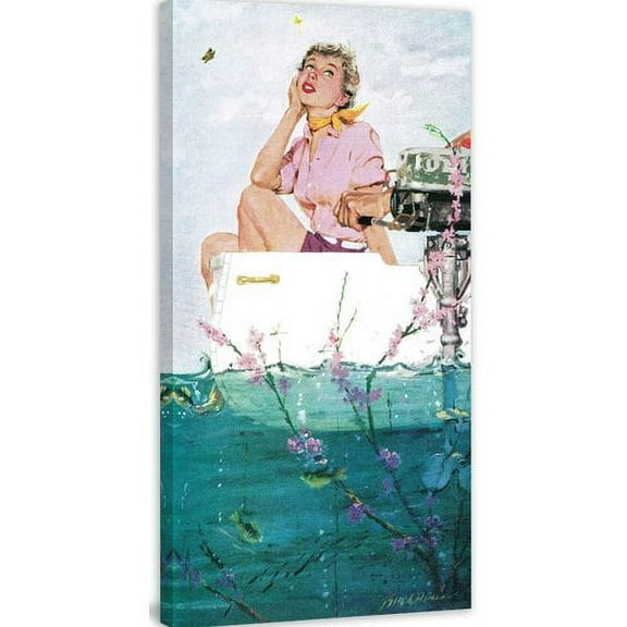 "Time for Love" by Lynn Buckham Painting Print on Canvas