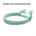 thumbnail image 2 of pitrice Woven Rope Adjustable Chain Cord Birthday Party Festival Holiday Work Dating Decoration Trendy Braided Jewelry for Pink, 2 of 9