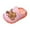 Pink, variant on CAIXIA Shower Sandals Toddler Girls Breathable Summer Sandals Lightweight Casual Outdoor Comfortable Footwear For Kids Age 1 To 10 Years,Yellow