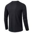 thumbnail image 5 of LUOGENLI T-shirts pour Homme pour Hommes T-Shirt à Manches Longues à Col Rond T-Shirt Décontracté de Vacances Chandail Hauts T-shirts pour Homme T-Shirt Graphique Pâques T-shirts pour Hommes T-shirts Graphiques Drôles Vêtements d'Été Noir m, 5 of 5