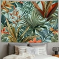 thumbnail image 2 of JRXY Palm Leaves Tapestry - Tropical Jungle Palm Leaves Design - Soft and Lightweight Painting, 2 of 6