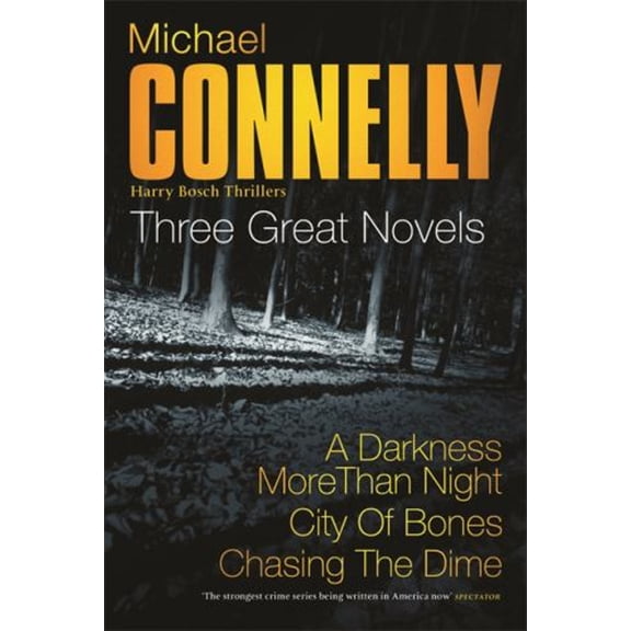 Pre-Owned Three Great Novels 3: "A Darkness More Than Night", " City of Bones", "Chasing the Dime" Paperback