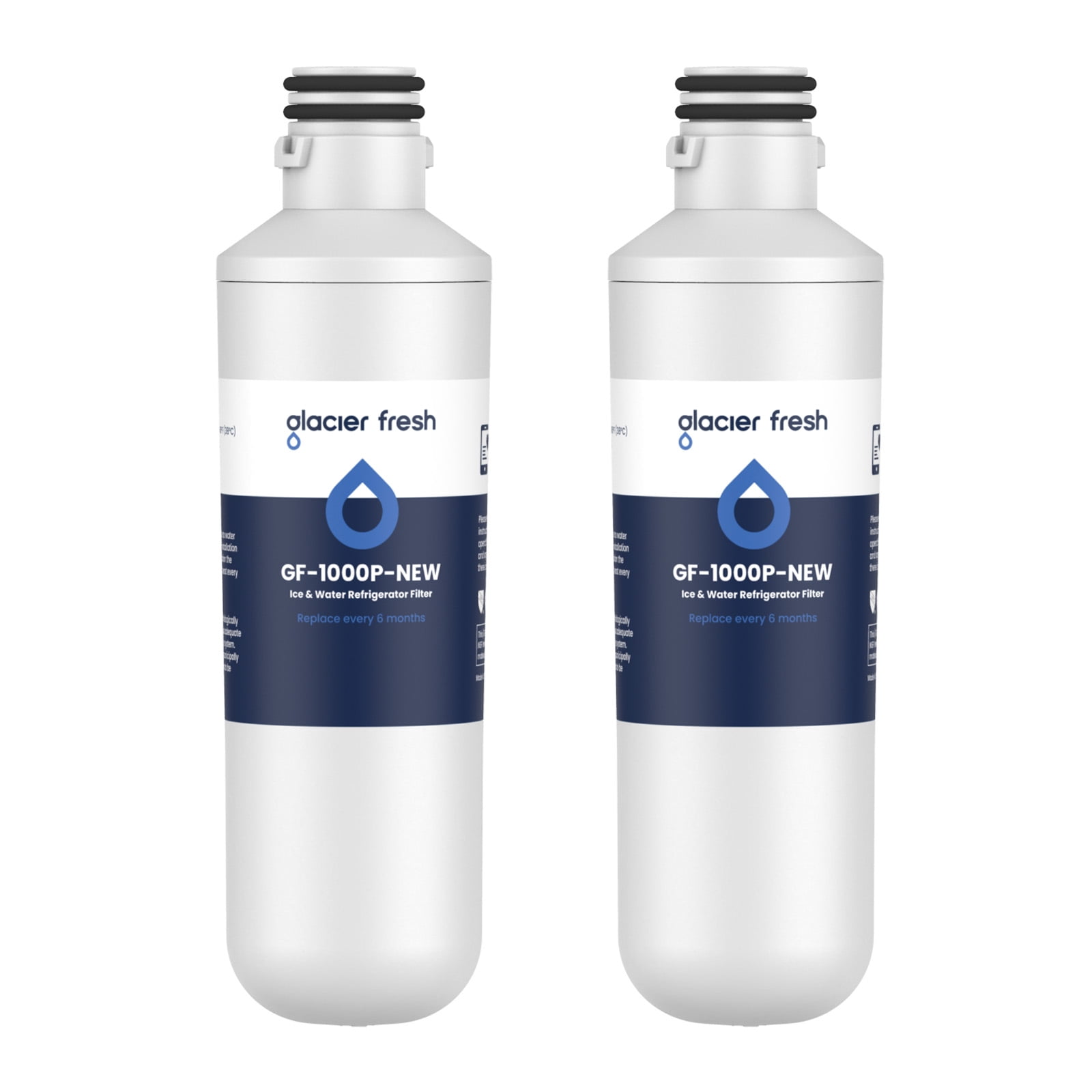 GLACIER FRESH LT1000PC Replacement Water Filter, Compatible with
