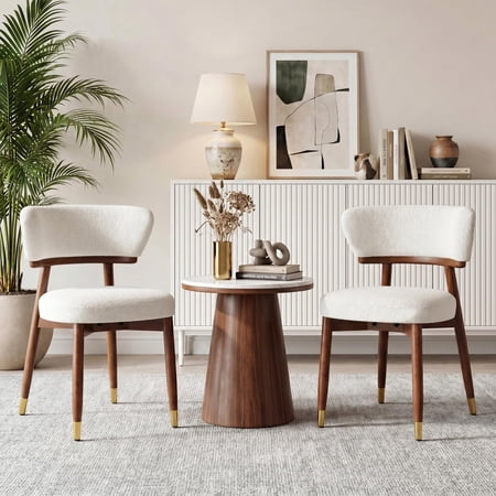 ehancis fabric upholstered dining chairs product
