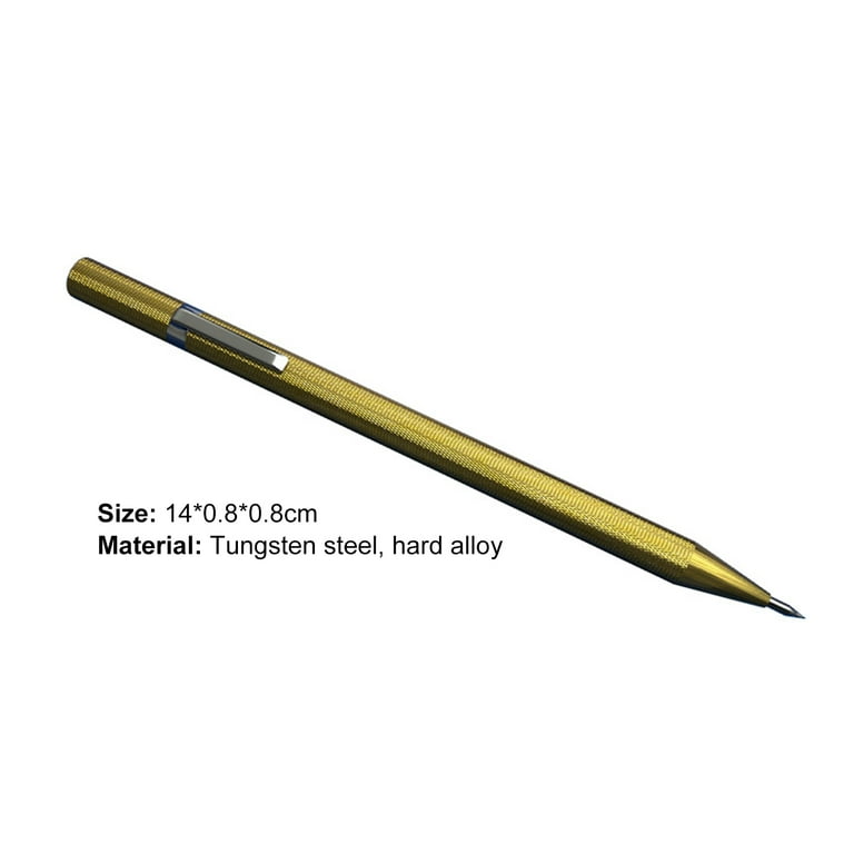 Mairbeon Carbide Scriber High Hardness Rust-proof Tungsten Steel Etching  Engraving Pen with Sharp Tip for Home 