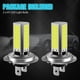 thumbnail image 2 of 2x H7 COB LED Headlight Bulbs Kit High Low Beam 6000LM Super Bright 6000K White, 2 of 5