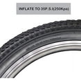thumbnail image 4 of MOHEGIA Mountain Bike Tire 20" x 2.125", Black, 4 of 7