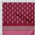 thumbnail image 1 of Soimoi Velvet Fabric Check,Stripe & Paisley Panel Print Fabric by Yard 58 Inch Wide, 1 of 2