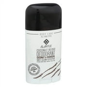 Alaffia Coconut Aand Charcoal Coconut Reishi Stick Deodorant, 2.65 Oz, 2 Pack