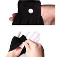 thumbnail image 5 of TELOLY LED Gloves,Dynamic Glow Effect Gloves with Lights for Stage Shows and Celebrations,Cozy Flexible Gloves for Kids,Yellow Black Half Finger, 5 of 5