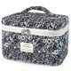 thumbnail image 1 of Bolsa de maquillaje Givurao, grande, de algodón, acolchada, de viaje, 1 of 7