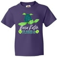 thumbnail image 3 of Inktastic Boca Raton, Florida Happy Sea Turtle Youth T-Shirt, 3 of 5