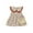 Brown, variant on Odeerbi Girls Floral Tank Dress Toddler Girls Clothes Summer Out Lace Doll Collar Bow Sleeveless Floral Dress With Hat Blue 3-4 Years