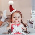 thumbnail image 2 of Plush Hairband Festive Christmas Hat Antler Headband Flexible Xmas Headgear for Kids Adults Holiday Decor, 2 of 5