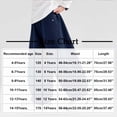 thumbnail image 3 of ATOGUTA Pants For Boys Elastic Waist Jogger Sweatpants Kids Teens Running Athletic Pants with Pockets Size 4T-15, Gray, 3 of 5
