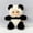 Black Panda, variant on Adorable Plush Toys Decorative Frogs Sheep Rabbits Bears Hanging Ornaments Toy Family Collection Soft Stuffed Dolls Decor