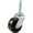 Black, variant on Shepherd Hardware 9053 1-1/4-Inch Plastic Stem Casters, 4-Pack , White