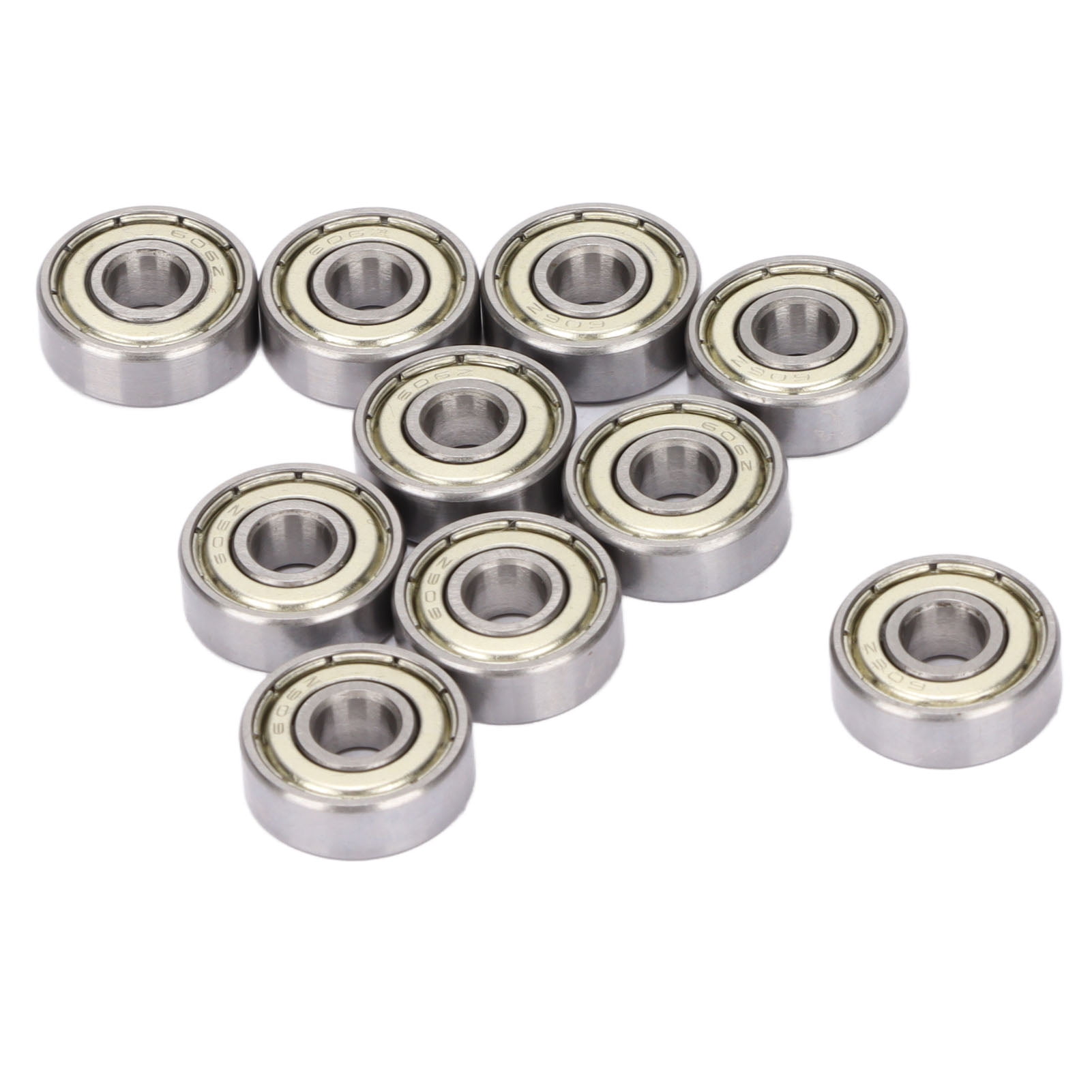 Lot De 5 Roulements à Billes 2x6x3 Mm - Acier Chromé, Double Bouclier, Pour Moteurs Et Outils - 9