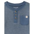 thumbnail image 5 of easy-peasy Baby and Toddler Boy Henley T-Shirts with Long Sleeves, 2-Pack, Sizes 12 Months-5T, 5 of 6