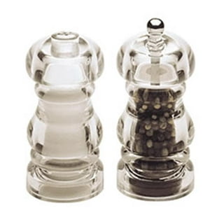Chef Specialties 3.5 inch Cubic Pepper Mill and Salt Shaker Combo