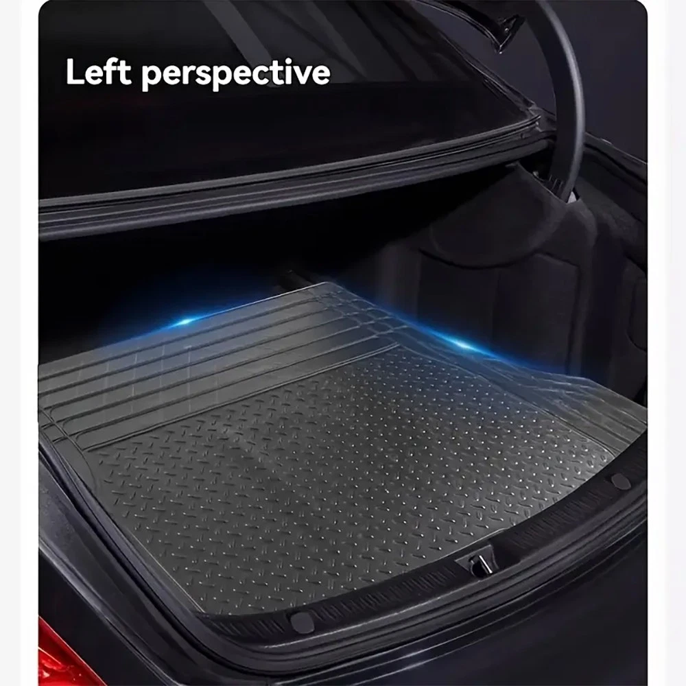 Trimmable Universal Trunk Floor Cargo Mat Cover Liner For Auto Car Van Truck SUV，47.24" x 31.5"