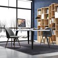 thumbnail image 4 of Homy Casa 63 in. Work Desk Table with Thick Top and Flat Metal Legs, Multi-Use Home Office Table, 4 of 10