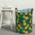 thumbnail image 5 of Cauagu Pineapples with Palm Leaves for Laundry Basket,Collapsible Organizer Basket for Storage Bin Toy Bins Gift Baskets Bedroom Clothes Children Nursery Hamper -Small, 5 of 7