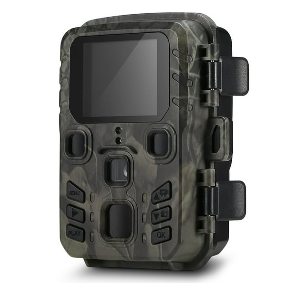 Amdohai Mini Trail Camera 12MP 1080P Hunting Game Motion Activated Outdoor Wildlife Scouting Camera IP65 Waterproof