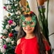 thumbnail image 3 of Festival Party Dress Up Sparkling Santa Claus Eyeframe Christmas Photo Accessories, Santa Claus Eyeframe, Christmas Party Decor, Festive Holiday Photo Prop, Glittery Frame, Foldable Design,, 3 of 8