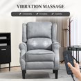 thumbnail image 4 of ccca Fauteuil Inclinable de Massage avec Repose-Pieds, 4 of 18