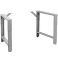 thumbnail image 3 of BenchPro Height Adjustable Workbench Frame, 30" to 36" Height, Gray, 500 lb. Capacity, 3 of 3