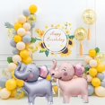 thumbnail image 3 of Globo DOINIDAMI Elefante 63 cm 3D Safari en la Selva 2 unidades, 3 of 7