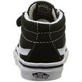 thumbnail image 3 of Vans VN-018W6BT : Toddler Sk8-Mid Reissue V Black/White Skate Shoe (8 M US Toddler), 3 of 6