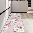 thumbnail image 4 of Pioneer Flower Floral Print Pattern Kitchen Rug Mat,Kitchen Runner Rugs Non Skid Washable,Decorative Kitchen Floor Mats for Kitchen,Sink,Laundry,17"X47", 4 of 5