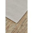 thumbnail image 3 of Feizy Batisse Modern Solid, Gray/Silver, 3'6" x 5'6" Accent Rug Sheen Handmade Luxury & Glam Floor Rug for Living room Bedroom, 3 of 5