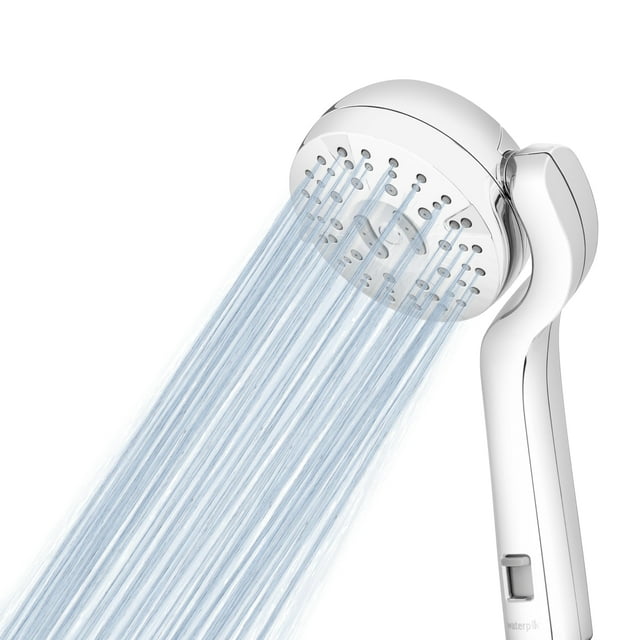Alcachofa de ducha Waterpik Transform Pivoting RV con manguera cromada