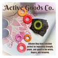 thumbnail image 4 of Hand Exerciser Silicone Ring – Ideal for Hands,Wrists, Forearm Rehabilitation, Stress Relief, Strength Training|10-200lb Resistance Levels|Diameter 2.5"&3.5"|Sets, Singles, Bulk, 4 of 7