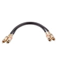 thumbnail image 4 of MesaSe 1Ft Double-Braided RCA Audio Patch Cables Corrosion-Resistant  -Free for Home Entertainment, 4 of 6