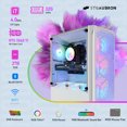thumbnail image 3 of STGAubron Gaming Desktop PC, Intel Core i7-6700, 32G DDR4 Ram, 2T SSD, RTX 3060 Ti 8G Graphics, 600M Wifi, Bt 5.0, RGB Fan x7, RGB BT Sound Bar & Gaming Mic, Win11 home, 3 of 6