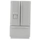 thumbnail image 1 of 1:12 Wooden Mini Fridge Dollhouse Furniture Accessories (Grey), 1 of 2