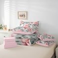thumbnail image 6 of Castle Fairy Chic Flower 7-Piece Bedding Comforter Set for Teens Women Men,Vintage Rustic Flower King Bedding Sets,Botanical Plants Ultra Soft Bed Sheets,Breathable Home Decor, 6 of 8