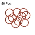 thumbnail image 3 of Silicone O-Rings 20mm OD, 17mm Inner Diameter, 1.5mm Width, Seal Gasket Red 50pcs, 3 of 3